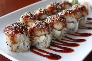 Eel Brown Rice Roll