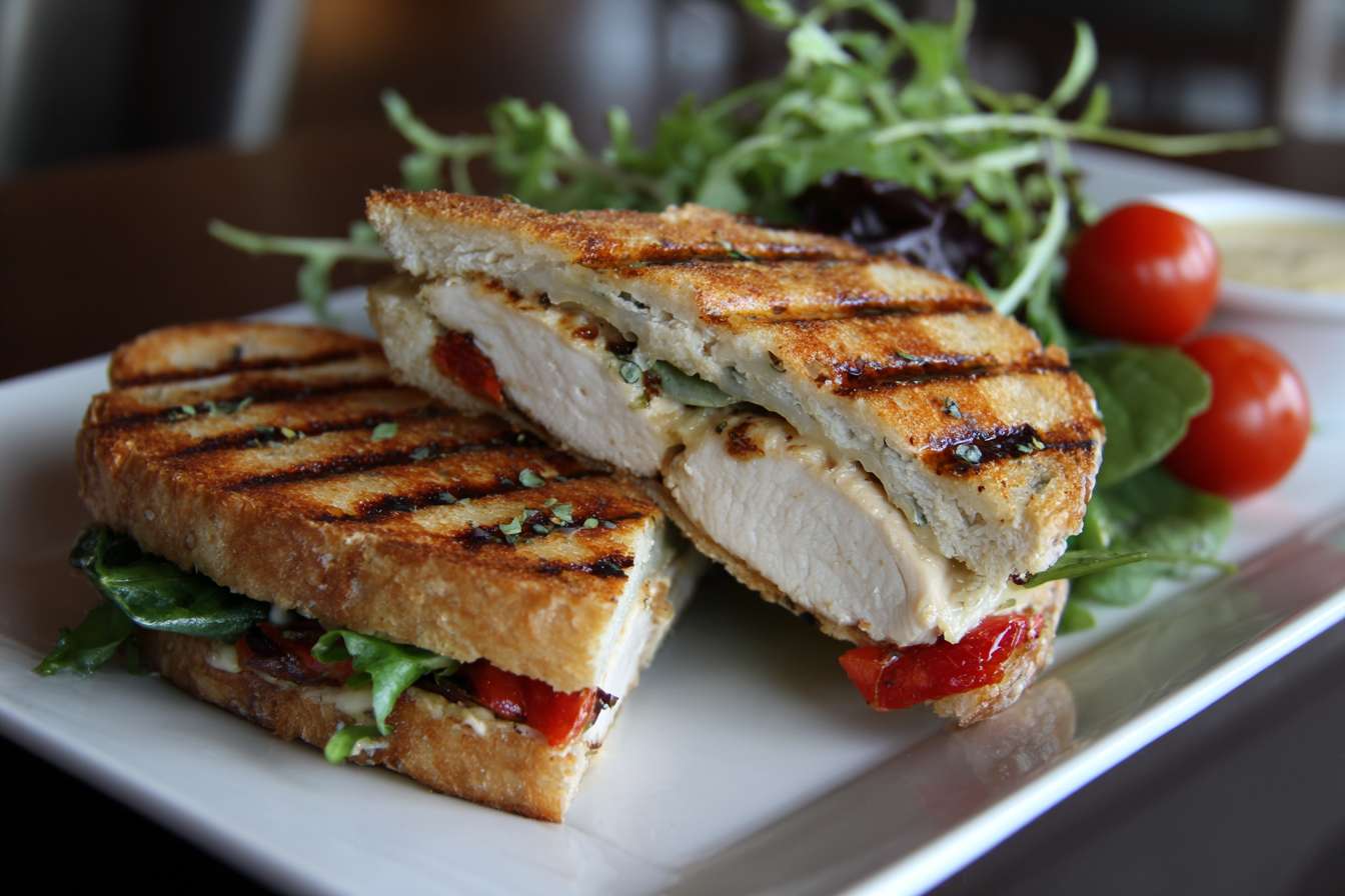 Grilled Chicken Panini