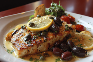 Grilled Sword Fish