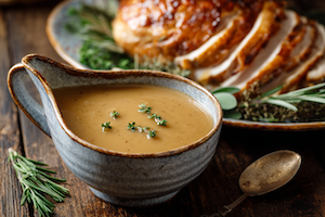 Homemade Traditional Turkey Gravy