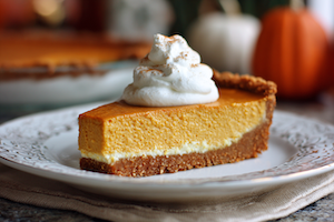 Pumpkin Cheese Pie
