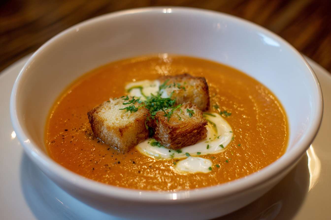 Tomato Cheddar Soup